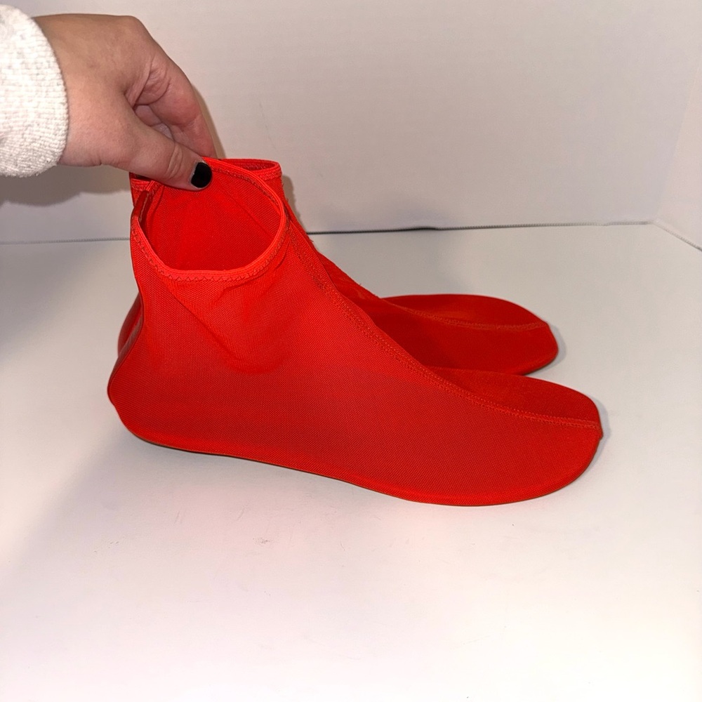 Reformation Payton Illusion Mesh Stretch Bootie - Picture 3 of 5